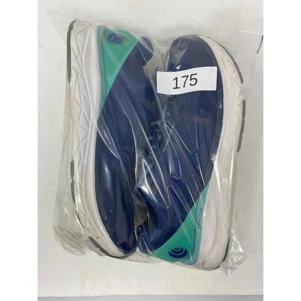Topo Athletic Phantom Cobalt Seafoam Running Shoes Womens 10 Blue Green 5mm Drop